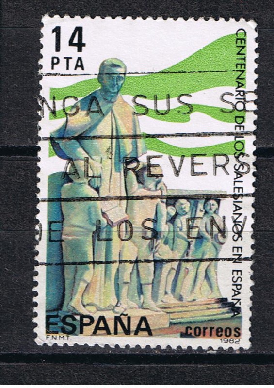 Edifil  2684 Centenario de la llegada a España de los Padres Salesianos.   