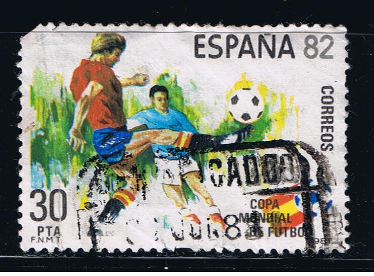 Edifil  2614  Copa Mundial de Fútbol, España´82   