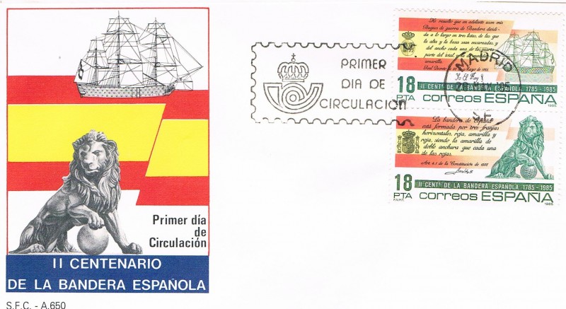 SPD II CENT. DE LA BANDERA ESPAÑOLA