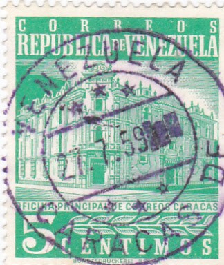 oficina principal de correos de caracas