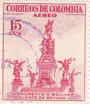 monumento a bolivar-puente de boyaca