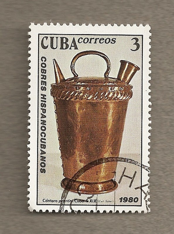 Cántaro patrón s XIX
