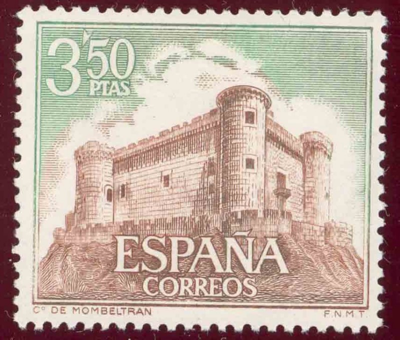 1970 Castillos de España. Mombeltran - Edifil:1979