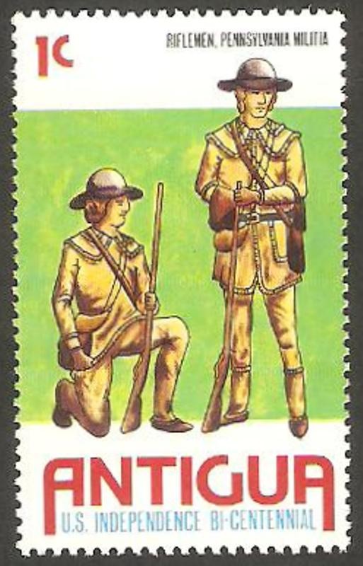 416 - Fusileros de la milicia de Pennsylvania