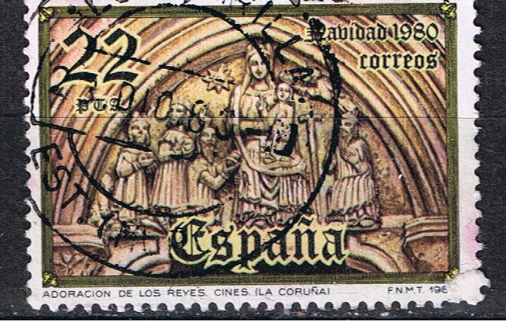 Edifil  2594  Navidad´80  