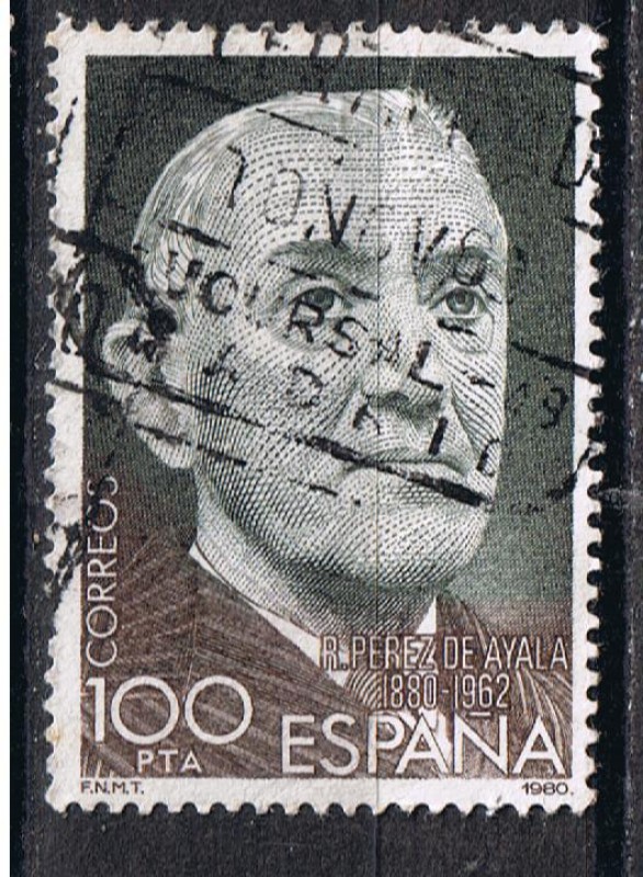 Edifil  2578  Cente. del nacimiento de Ramón Pérez de Ayala.  
