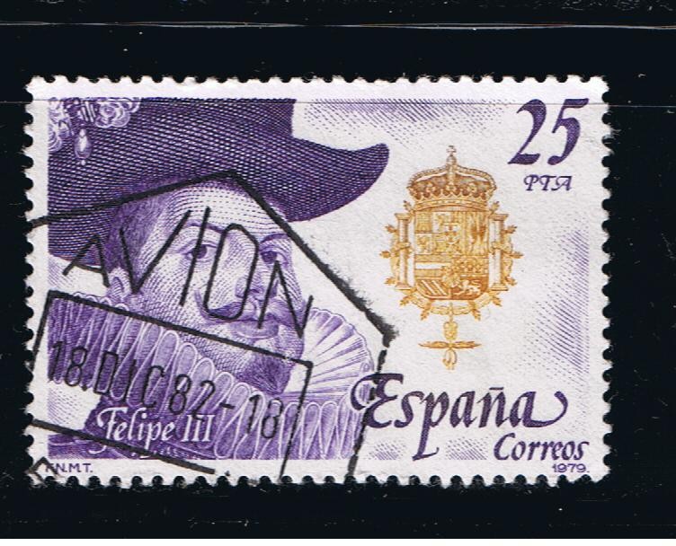 Edifil  2554  Reyes de España, Casa de Austria.  