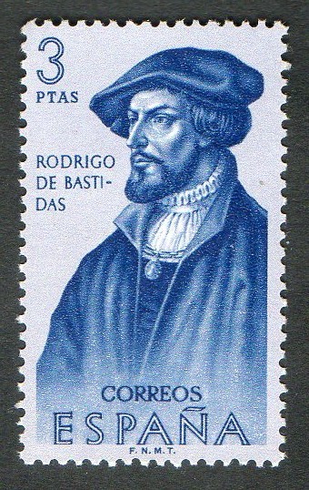 1380- Forjadores de América. Rodrigo de Bastidas ( 1475-1527 ).