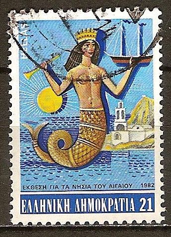 Sirena (Historia de Islas del Mar Egeo de Exposiciones).