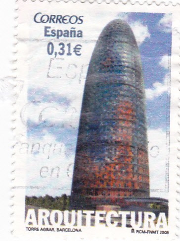 torre agbar  barcelona