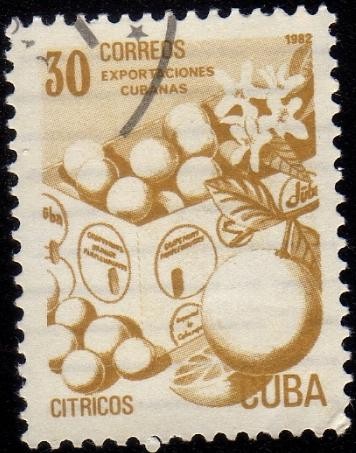 Exportaciones Cubanas.- CITRICOS
