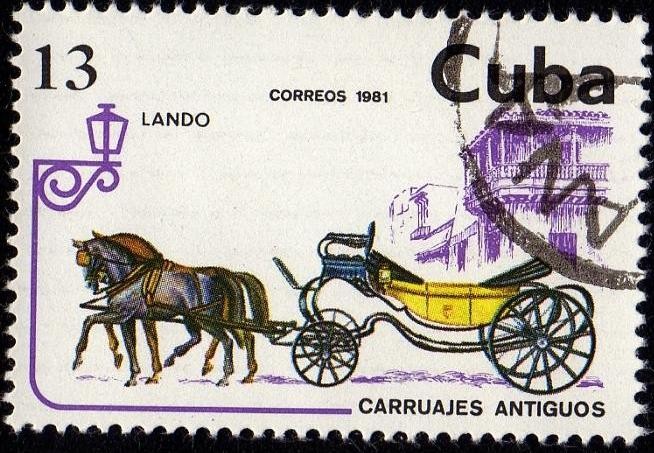 Carruajes Antiguos .- LANDO