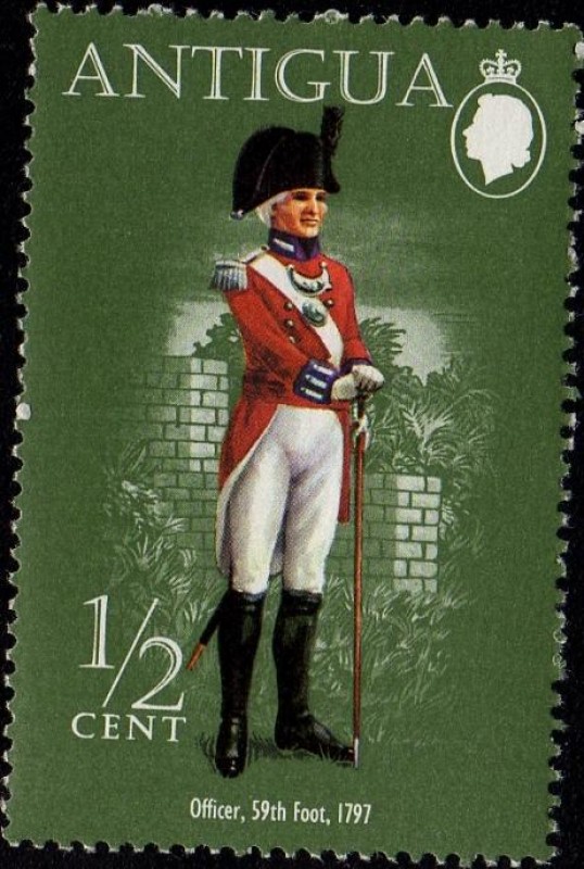 Officer, 59 th Foot, 1797