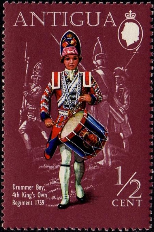 Drummer Boy, 4th King´s Own Regiment 1759