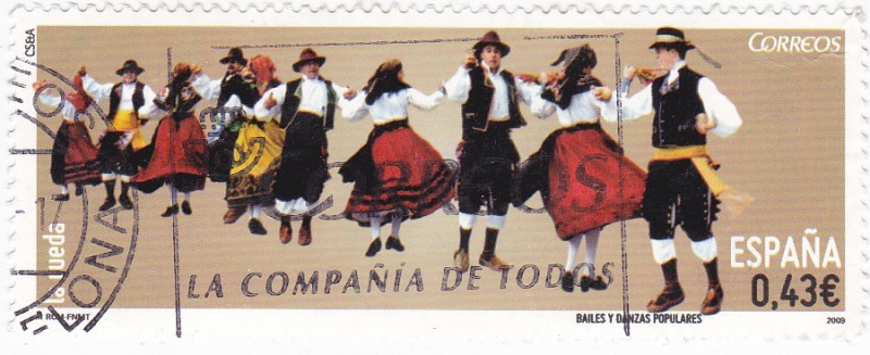 bailes y danzas populares-la rueda