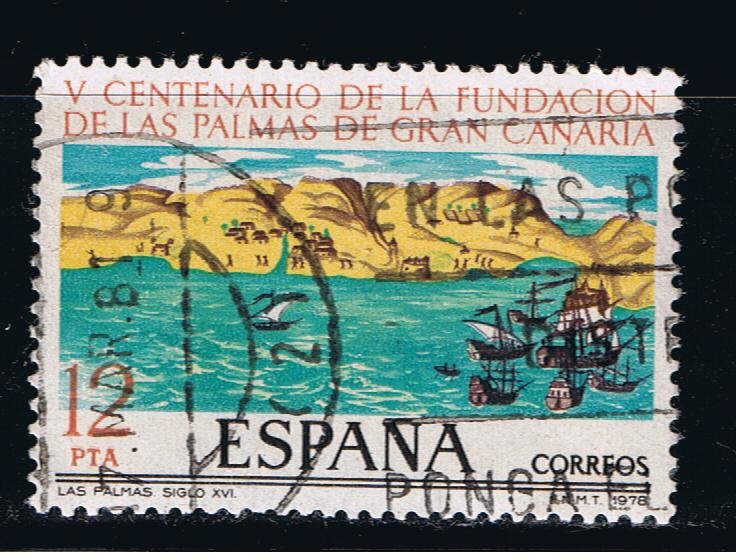 Edifil  2479  V Cente. de la Fundación de Las Palmas de Gran Canaria.  