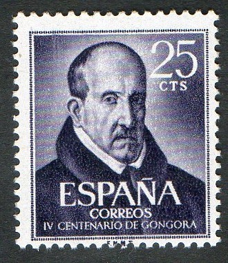 1369- IV centenario del nacimiento de Luis de Góngora y Argote.