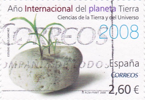 año internacional del planeta Tierra-ciencias de Tierra y del Universo