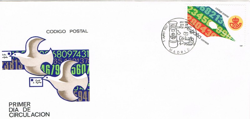SPD I ANIVERSARIO DE LA IMPLANTACIÓN DEL CÓDIGO POSTAL EN ESPAÑA