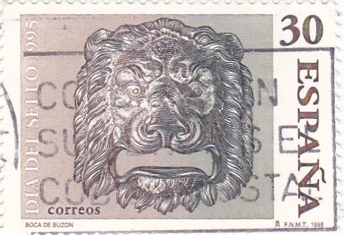 dia del sello 1995- boca de buzón