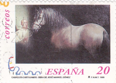 caballos cartujanos 3679 A