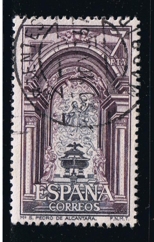 Edifil  2376  Monasterio de San Pedro de Alcántara.   