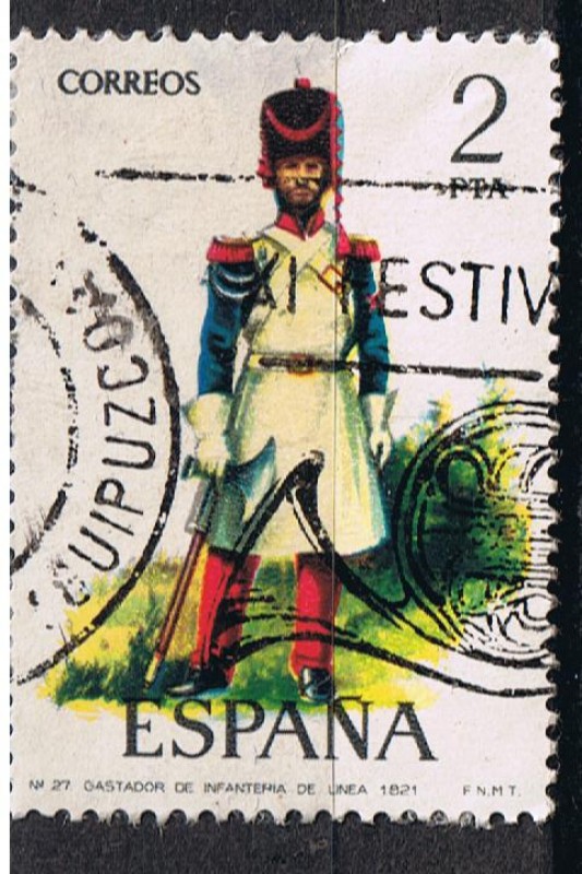 Edifil  2351  Uniformes militares.  