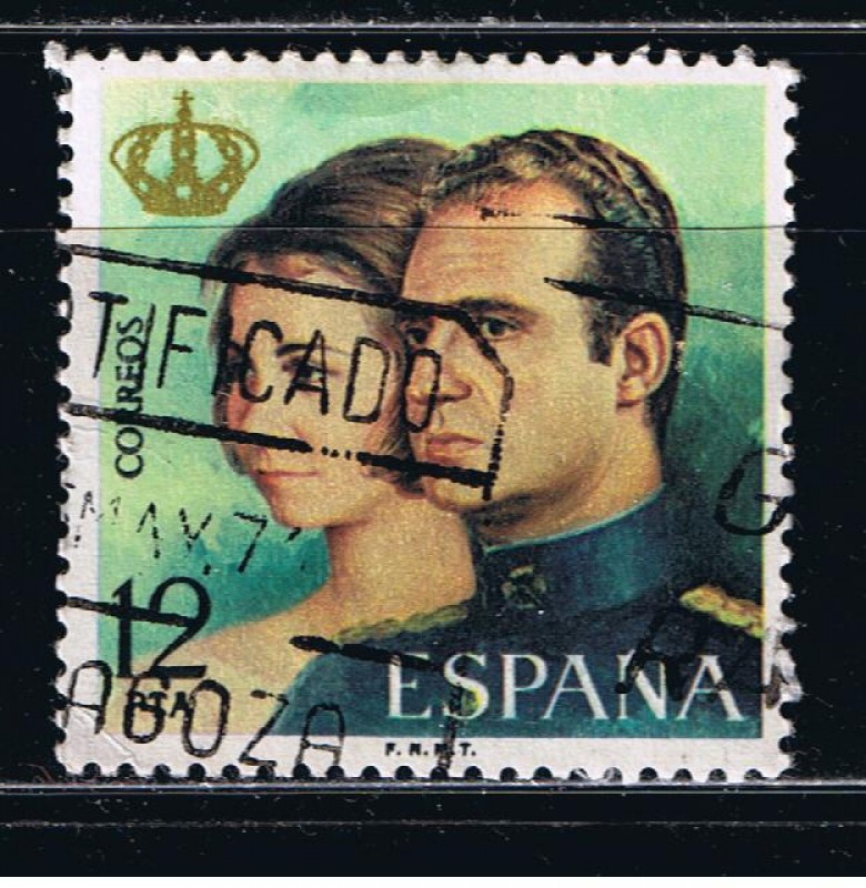 Edifil  2305  Don Juan Carlos I y Doña Sofía, Reyes de España.  