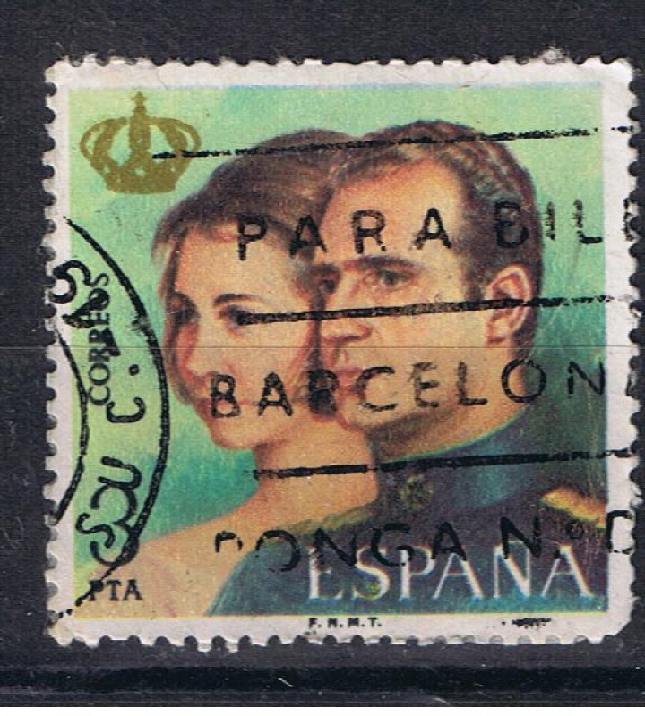 Edifil  2304  Don Juan Carlos I y Doña Sofía, Reyes de España.  