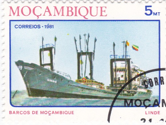 barcos de Mozambique- linde