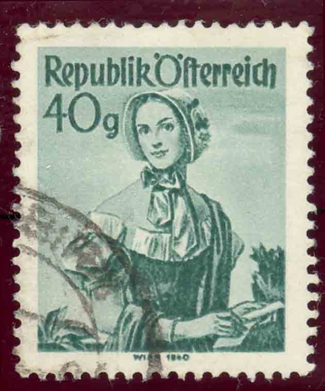 1948-50 Trajes Regionales - Ybert:744A