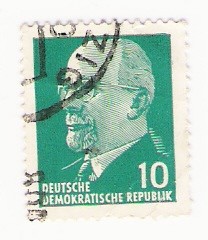 deussche decokratische republik sello 10