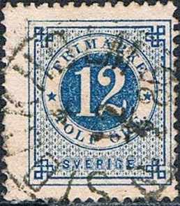 CIFRAS 1877-85 DENT 13 Y&T Nº 20