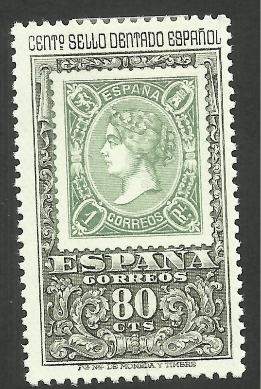 Sello dentado español