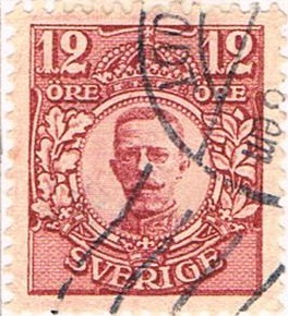 GUSTAVO V 1918-19. Y&T Nº 98