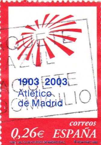 centenario del club atletico de madrid 1903-2003