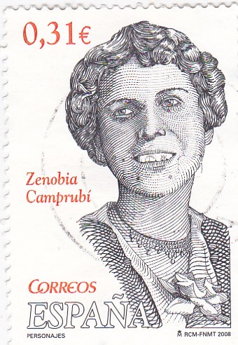 personaje- Zenobia Camprubí