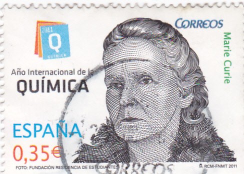 Año internacional de la química-Marie Curie