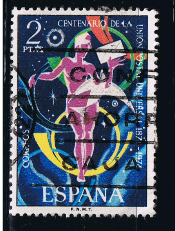 Edifil  2211   Centenario de la Unión Postal Universal.  