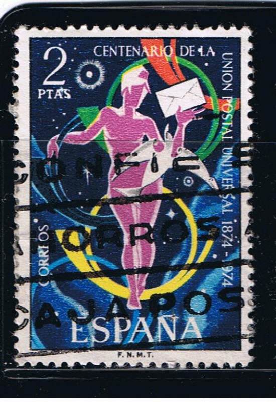 Edifil  2211   Centenario de la Unión Postal Universal.  