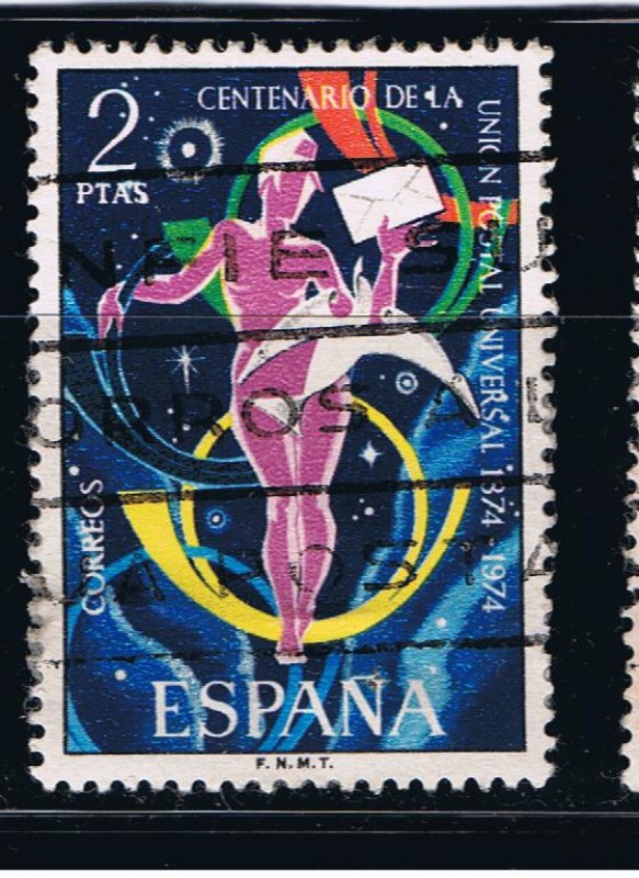Edifil  2211   Centenario de la Unión Postal Universal.  