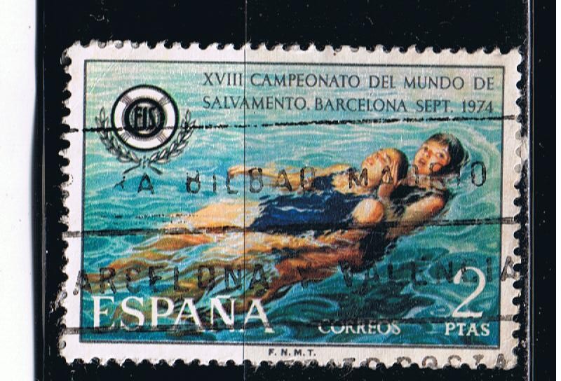 Edifil  2202  XVIII Campeonatos del Mundo de Salvamento Acuático.  