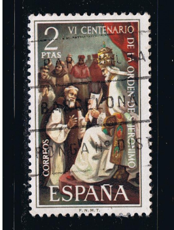 Edifil  2158  VI Cente. de la orden de San Jerónimo.  