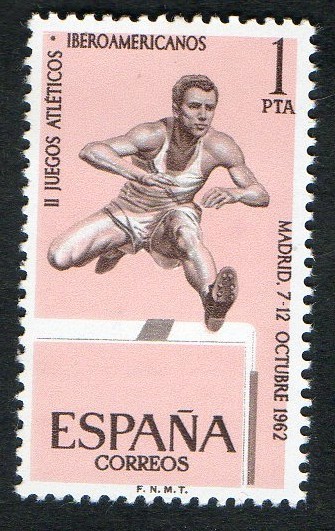 1452-  Juegos Atléticos Iberoamericanos. Carrera de vallas.