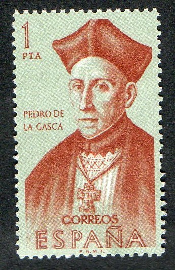 1457-  Forjadores de América. Pedro de la Gasca.