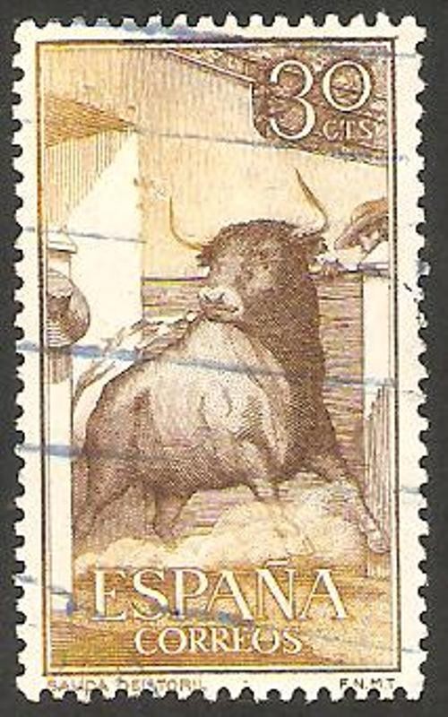 1257 - Tauromaquia, salida del toril