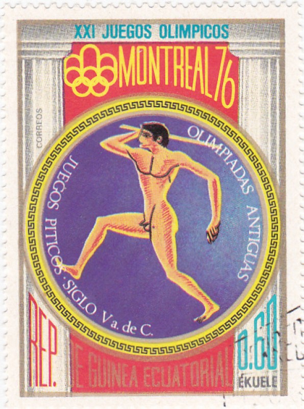 MONTREAL 76- Olimpiadas antiguas