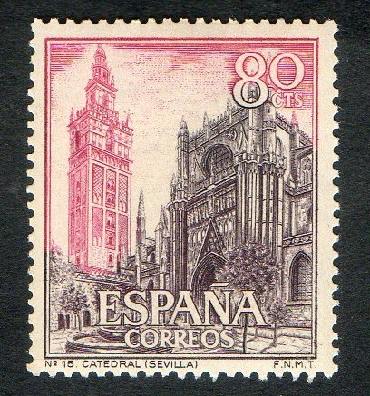 1647-  Serie turística. Catedral de Sevilla.