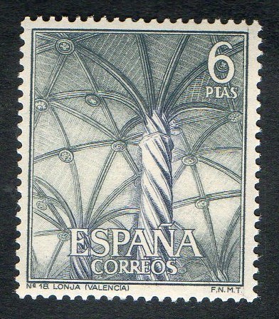 1652-  Serie turística. Lonja de Valencia.