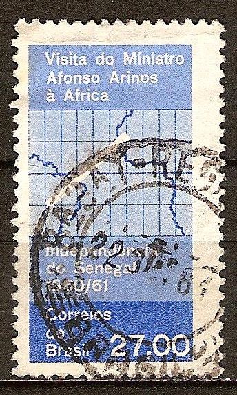 Visita del Ministro Afonso Airiños á Africa.Independencia del Senegal,1960/61.